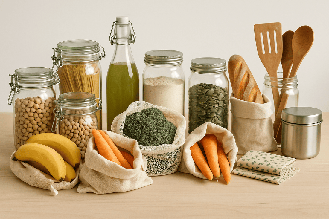 Zero Waste Küche: 15 praktische Tipps für weniger Müll im Haushalt - haftig.at
