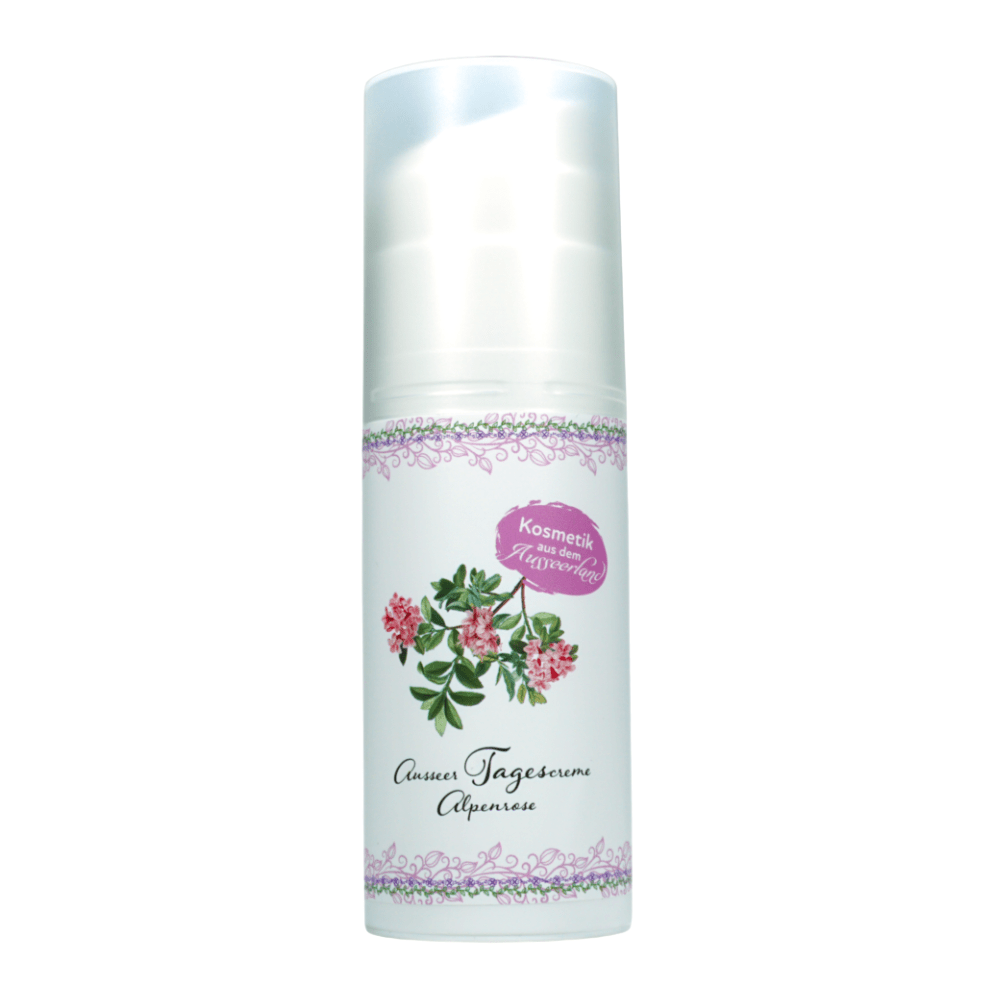 Ausseer Tagescreme Alpenrose 50 ml – Intensivpflege mit Sole & Alpenrose aus Österreich - haftig.at