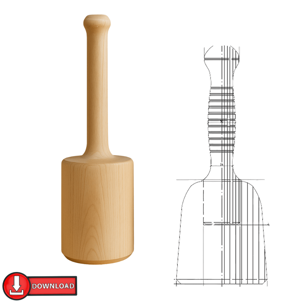 DIY Baupläne: Tischlerknüpfel & Bildhauerknüpfel – Drechslerarbeit aus Holz - haftig.at
