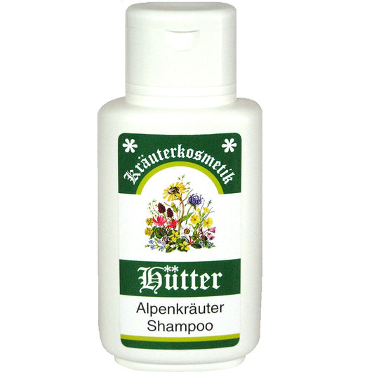 Alpenkräuter Shampoo 200ml - Mildes Pflegeshampoo mit Kräuter-Extrakten