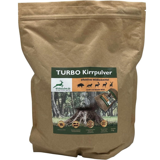 Wildlutscher® Turbo Kirrpulver 3kg