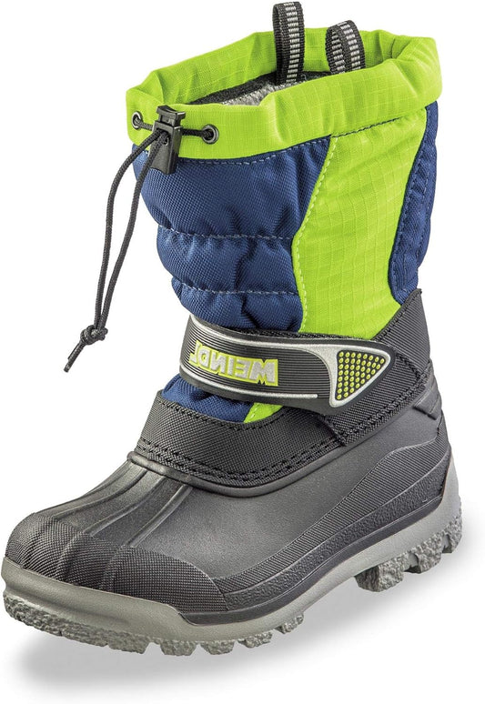 Meindl® "Snowy 3000 Boots" Kinder grün/blau - Winterstiefel für kalte Tage