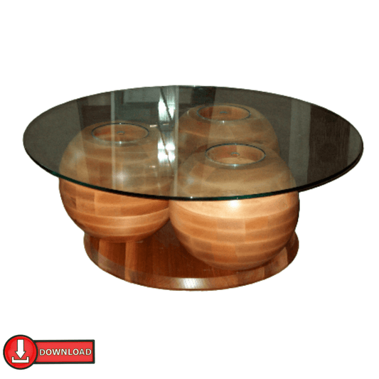 DIY Bauplan Couchtisch – Drechslerarbeit mit Anspruch - haftig.at