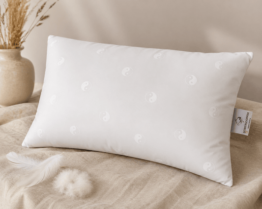 Federn - Daunen - Kissen Edition Yin Yang - haftig.at