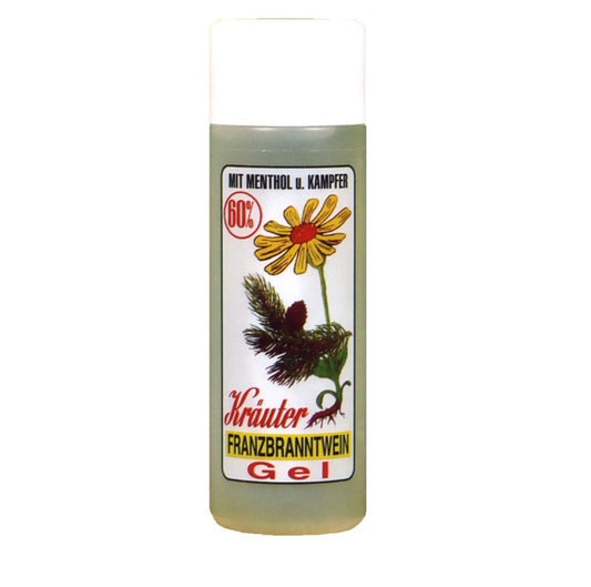 Franzbranntwein - Gel 200 ml – erfrischend & belebend für Muskeln und Gelenke - haftig.at
